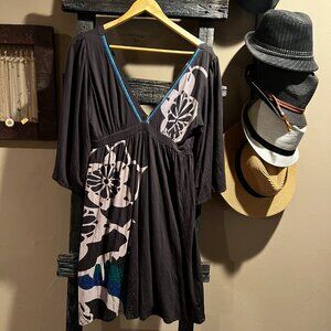 Ringspun Tiger Treasures Boho Floral Dress S